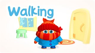 Chick-Chick In English - Walking - Cartoons For Babies