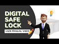 How to Use the Dolphy Digital Safe Box | Setup, Locking, and Unlocking Guide