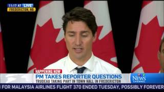 Prime Minister Trudeau Has A Complete Brain Fart