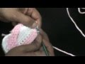 botitas para bebe a crochet paso a paso parte 2