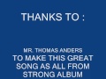 THOMAS ANDERS YOU WILL BE MINE DEMO BY THANDERS...