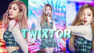 181014 Rosé Blackpink Super Concert Twixtor 4K