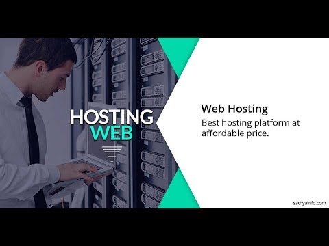 VIDEO : how to hosting website | web hosting | sathyainfo - sathya technosoft provides cheap and best windows websathya technosoft provides cheap and best windows webhostingin india. we have economic windows sharedsathya technosoft provid ...