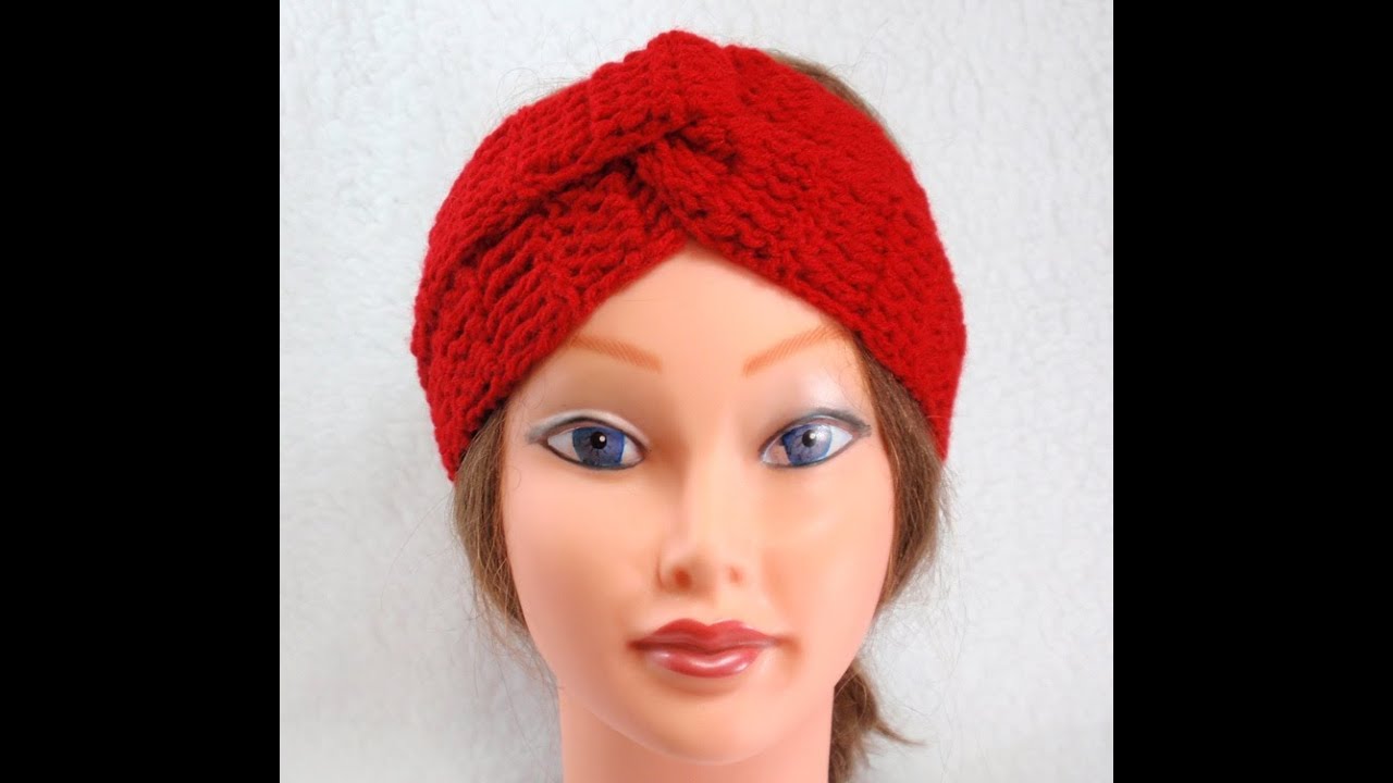DIY, Crochet Headband Turban, Tutorial, DIY Simple and ...