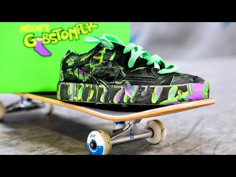Skate Shoes Meant To Be Destroyed?! MSCHF GOBSTOMPER SOUR!