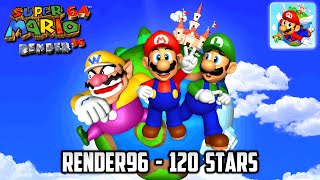 Super Mario 64 - Render96 120 Stars