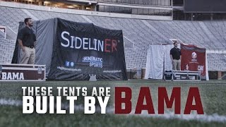The SidelinER medical tents invented at Alabama are popping up on sidelines across the country