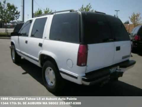 1999 Chevrolet Tahoe LS 4999 at Auburn Auto Pointe in AUBURN WA