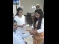 Gandhigiri Dcw Female Staff Tied Rakhi To Acb Officials Who Gandhigiri Dcw Female Staff Tied Rakhi To Acb Officials Who