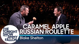 Caramel Apple Russian Roulette with Blake Shelton