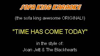 Watch Joan Jett  The Blackhearts Time Has Come Today video