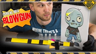 DIY Cereal Box Blowgun DIY Cereal Box Blowgun