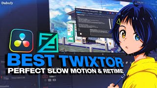Davinci Resolve | The BEST Slow Motion & Re-Time Twixtor - For Anime Editors & E