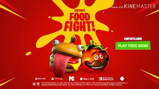 Fortnite FOOD FIGHT Trailer FULL SONG