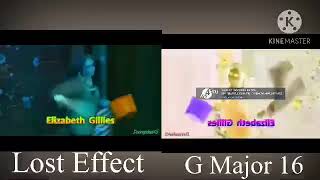Victorious Intro Season 1 Comparison Lost Effect Vs, G Major 16