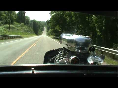 049 Driving Blown 454 32 Ford Coupe Hotrod