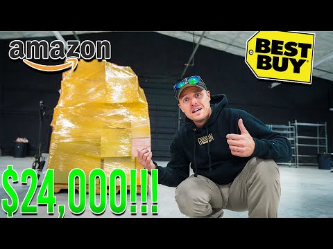 I Paid 500 for 24,000 Worth Of Mystery Returns - Amazon Return Pallet Unboxing