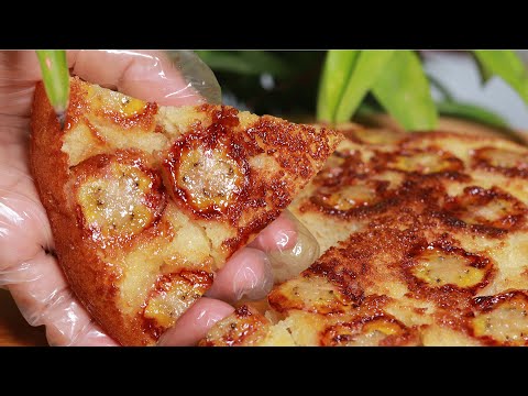 Cách làm Bánh Mì Chuối Nướng bằng CHẢO I banana bread
