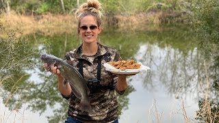 Catfish n' Quail {Catch Clean Cook} Surf n' turf