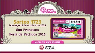 Sorteo Zodiaco No.1723 San Francisco, Feria De Pachuca 2025