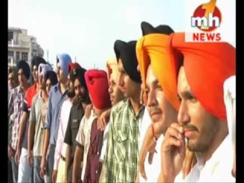 How To Tie Smart Turban Manjeet Singh Ferozpuria (bathinda)...