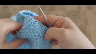 Tunus İşi̇ Bebek Yeleği̇ Part 2