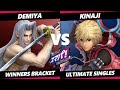 Sumapa 103 - Demiya (Sephiroth) Vs. Kinaji (Snake, Shulk) Smash Ultimate - SSBU