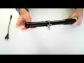 Matraque taser shocker électrique - Tazer batte 1300000 volts