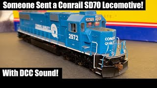 I Was Sent A Conrail Sd70 Locomotive - Mail Unboxing