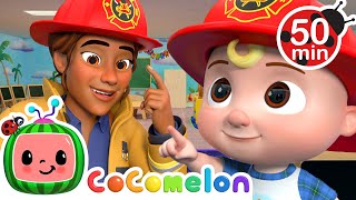 Stay Safe: Fire Drill Song | Cocomelon | Kids Cartoons & Nursery Rhymes | Moonbug Kids