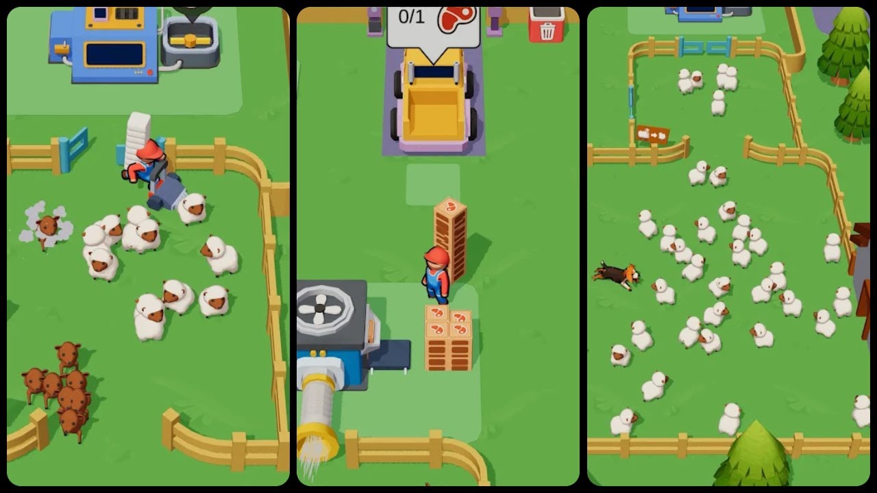 Sheep Farm – Wool Factory Mobile Game | Gameplay Android Sheep Farm – Wool Factory Mobile Game | Gameplay Android