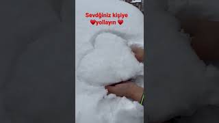 Kardan Kalp Sevdiniz Kişiye Yollayın
