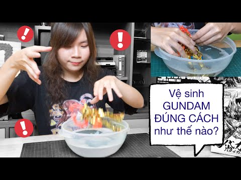 Mua Gundam - Ráp - Trưng bày xong rồi lại Vệ Sinh Gundam cùng nShop bạn nhé! Mẹo hay cho bạn!