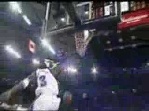 Kobe Bryant Posterize. Gerald Wallace (in