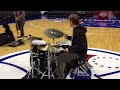 Mike Pietrusko and C & C Custom Drums Sound Check @ The Wells Fargo Center