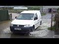 Borth flooding 2012