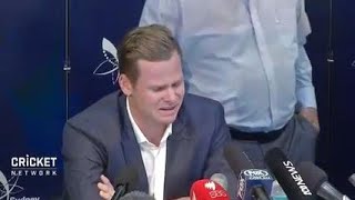 Smith breaks down during emotional press conference Smith breaks down during emotional press conference