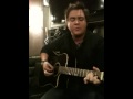Ely young band singing a new song they have not recorded yet