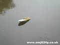 Ooops, my RC speedboat Sank