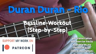 Duran Duran - Rio (Bassline Step By Step)