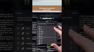 Heres A Quick Tutorial On How To Customize Your Toolbar And What You Can Do With It