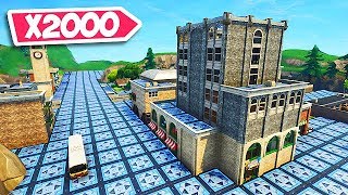 TILTED TOWERS but BOUNCE PADS! (x2000 Pads) - Fortnite Funny Fails and WTF Moments! #323