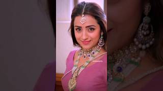Trisha Krishnan Saree Look