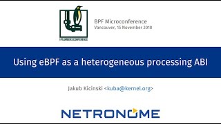 Using Ebpf As A Heterogeneous Processing Abi