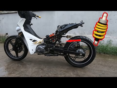 Hướng dẫn độ 1 phuộc sau Exciter 150 cho Sirius
