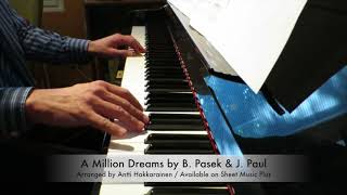 A Million Dreams From The Greatest Showman Piano A Million Dreams From The Greatest Showman Piano
