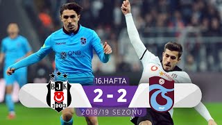 Beşiktaş (2-2) Trabzonspor | 16. Hafta - 2018/19
