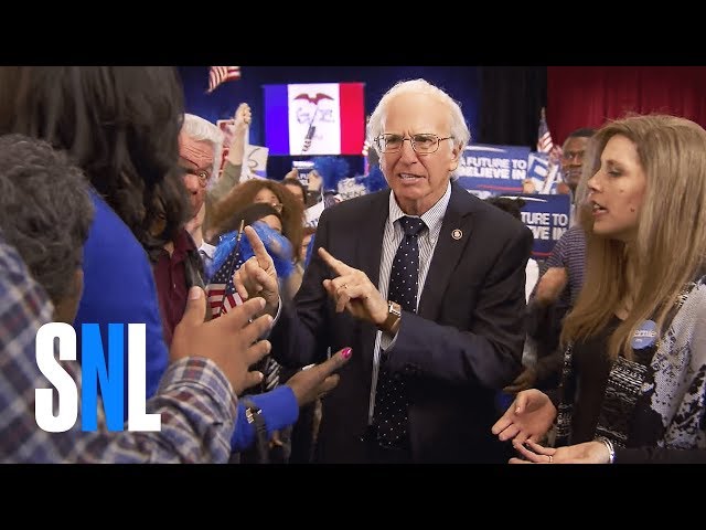 Larry David And Bernie Sanders Merge In “Bern Your Enthusiasm” SNL Skit - Video