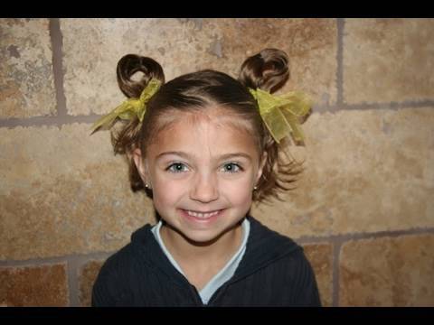 Bunny Ear Pigtails | Cute Girls Hairstyles - YouTube