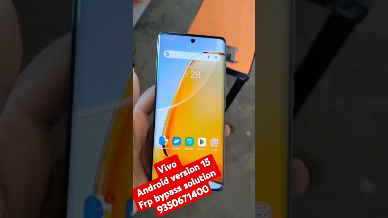 Vivo Android Version 15 Frp bypass solution new update Vivo Android Version 15 Frp bypass solution new update